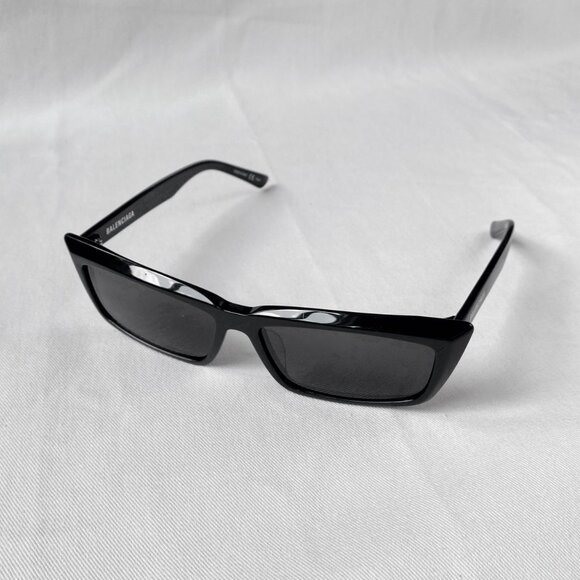 Balenciaga BB0047S 001 Women's Sunglasses in Black - Picture 3 of 13